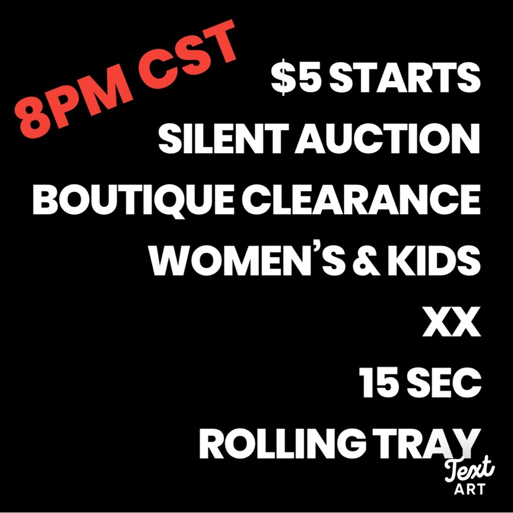 Boutique Clearance. Kids & Adults. $5 starts